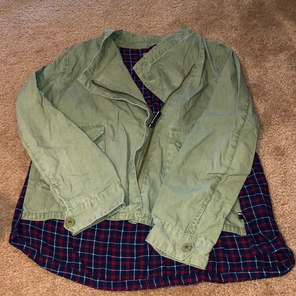 Tommy high low jacket